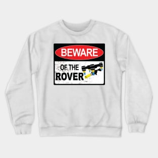 Helldivers 2 Beware of Dog Warning Sign Crewneck Sweatshirt